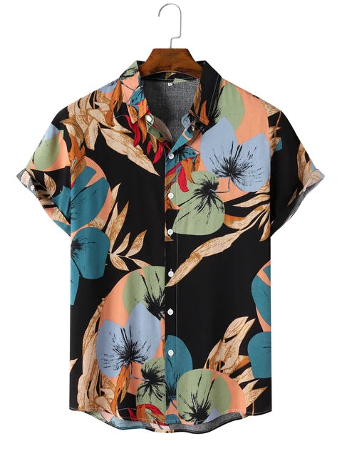 Norbert - Herren Fashion Print Hemd