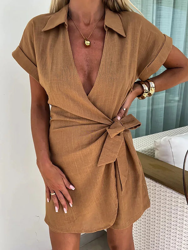 Leah - Eleganter Kurzer Party Romper