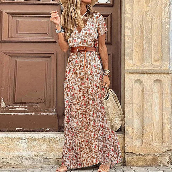 Thora - Bohemian Maxi Kleid