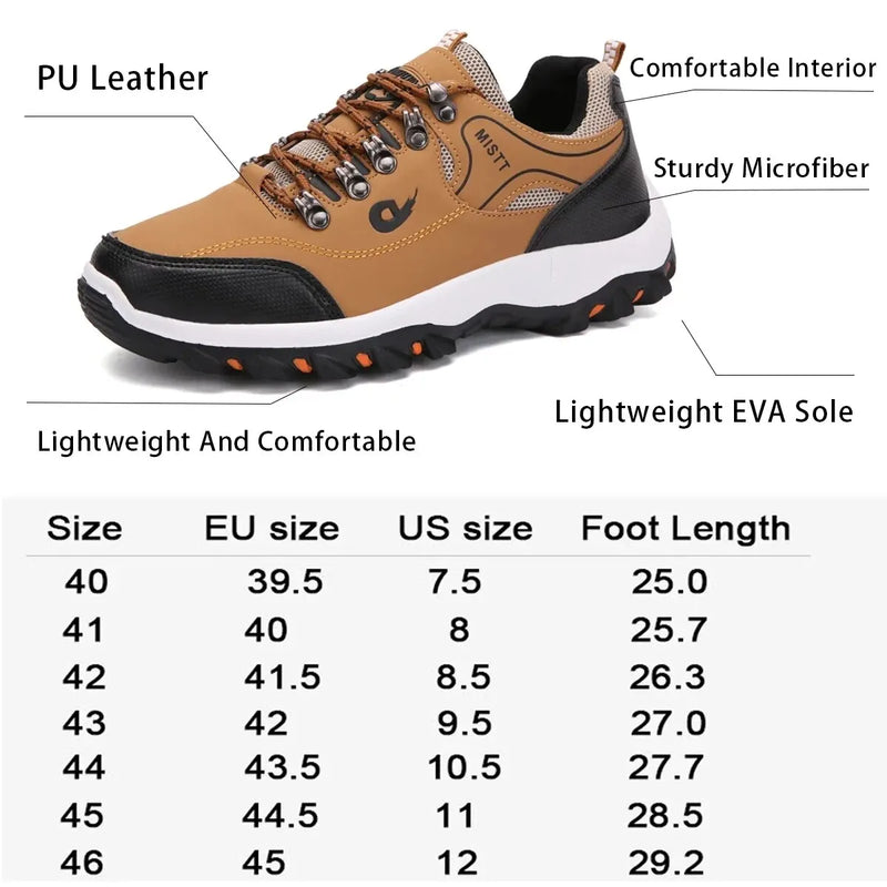 LORENTZ - Herren Leichte Leder Freizeitsneaker