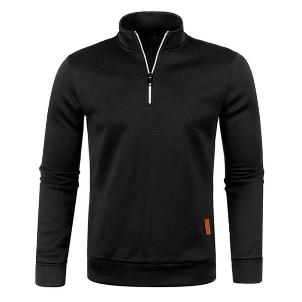 Andreas's Sweatshirt | Herren Halbzipper Pullover mit Kapuze