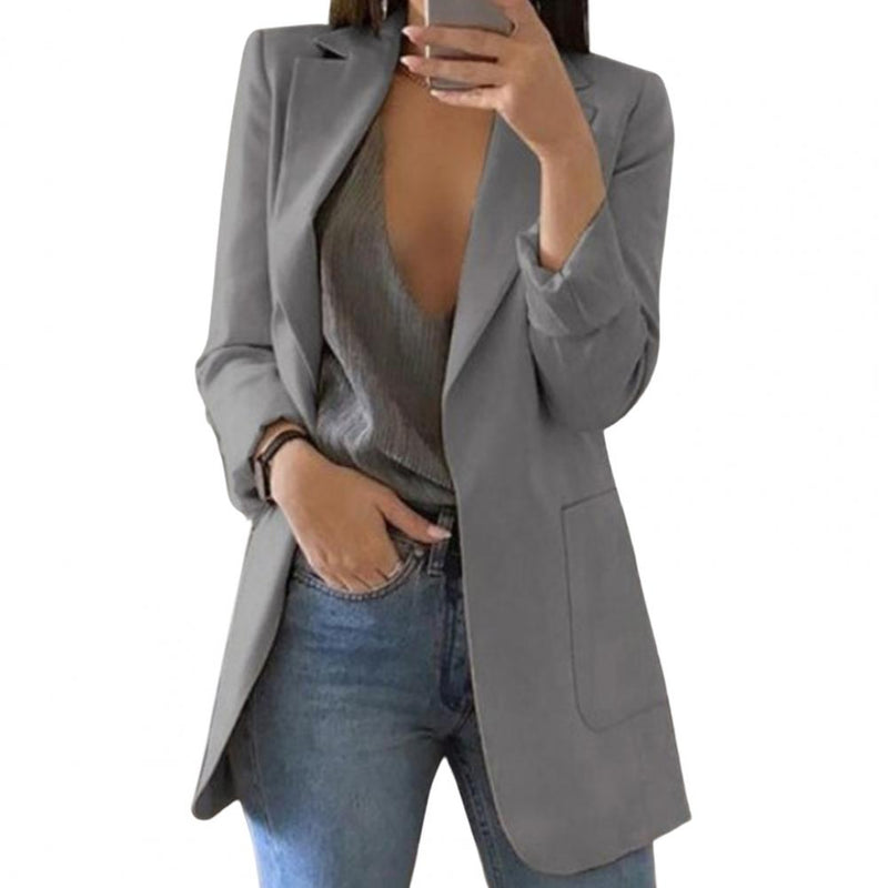 MILA - Blazer-Jacke mit Übergroßen Taschen