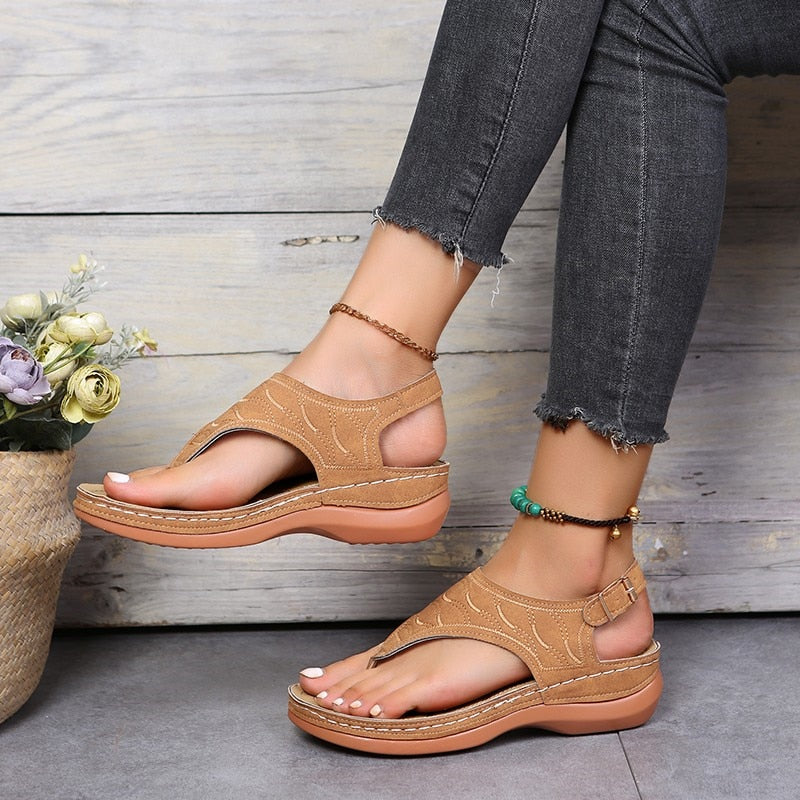 Tara Sandalen | Damensandalen mit ergonomischem Fußbett