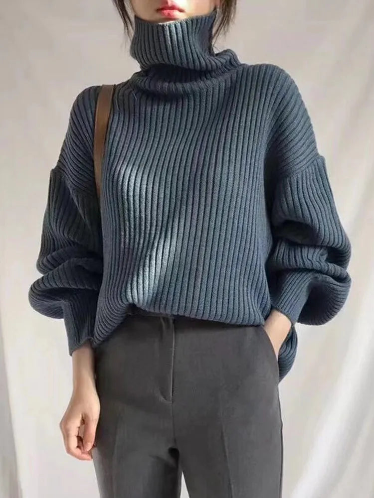 Yseut - Vintage Strickpullover fürs Büro