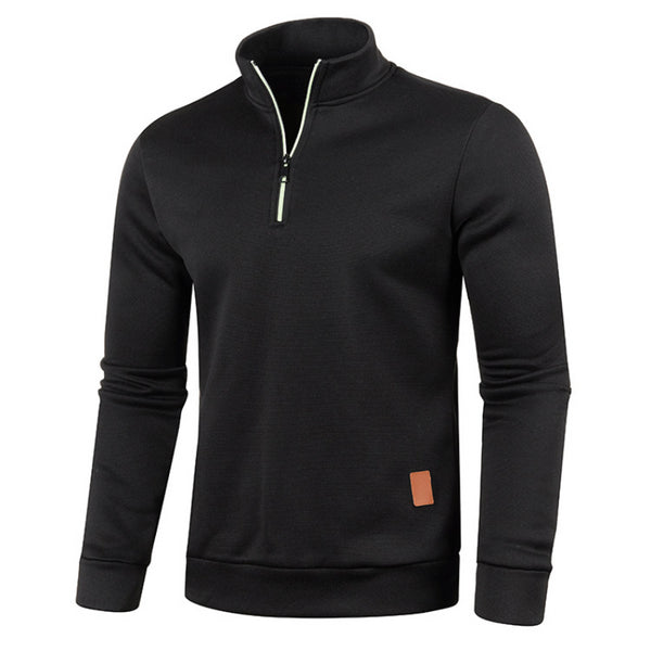 Andreas's Sweatshirt | Herren Halbzipper Pullover mit Kapuze