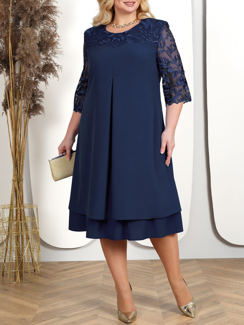 Klara's Klassische Sommerkleider: Plus-Size Eleganz für Damen