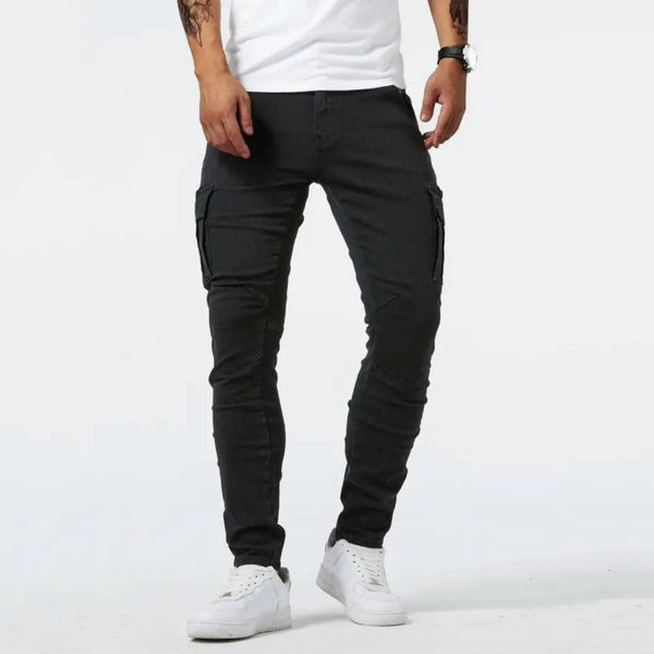 JAN - Herren Stretch Cargo Jeans