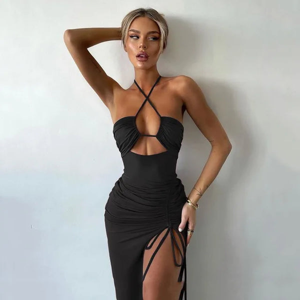 Odette - Bodycon Rückenfreies Partykleid