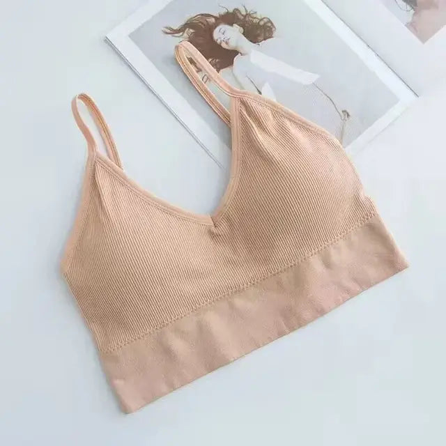 Fiona – Rückenfreies, gestreiftes Tube-Top für Damen