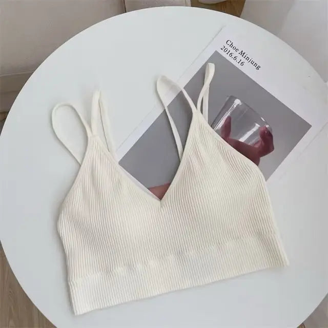 Fiona – Rückenfreies, gestreiftes Tube-Top für Damen